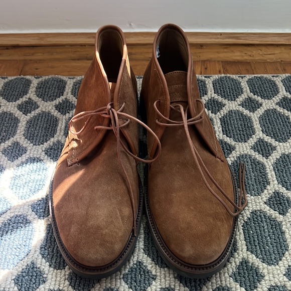 Peter Millar Brown Suede Shoe - Never Worn, Men’s Size 10 - Picture 2 of 2